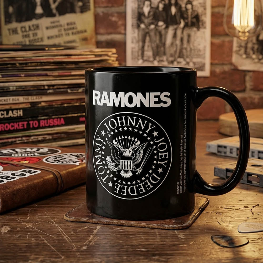 RAMONES ラモーンズ (デビュー 50周年 ) - LOGO / マグカップ