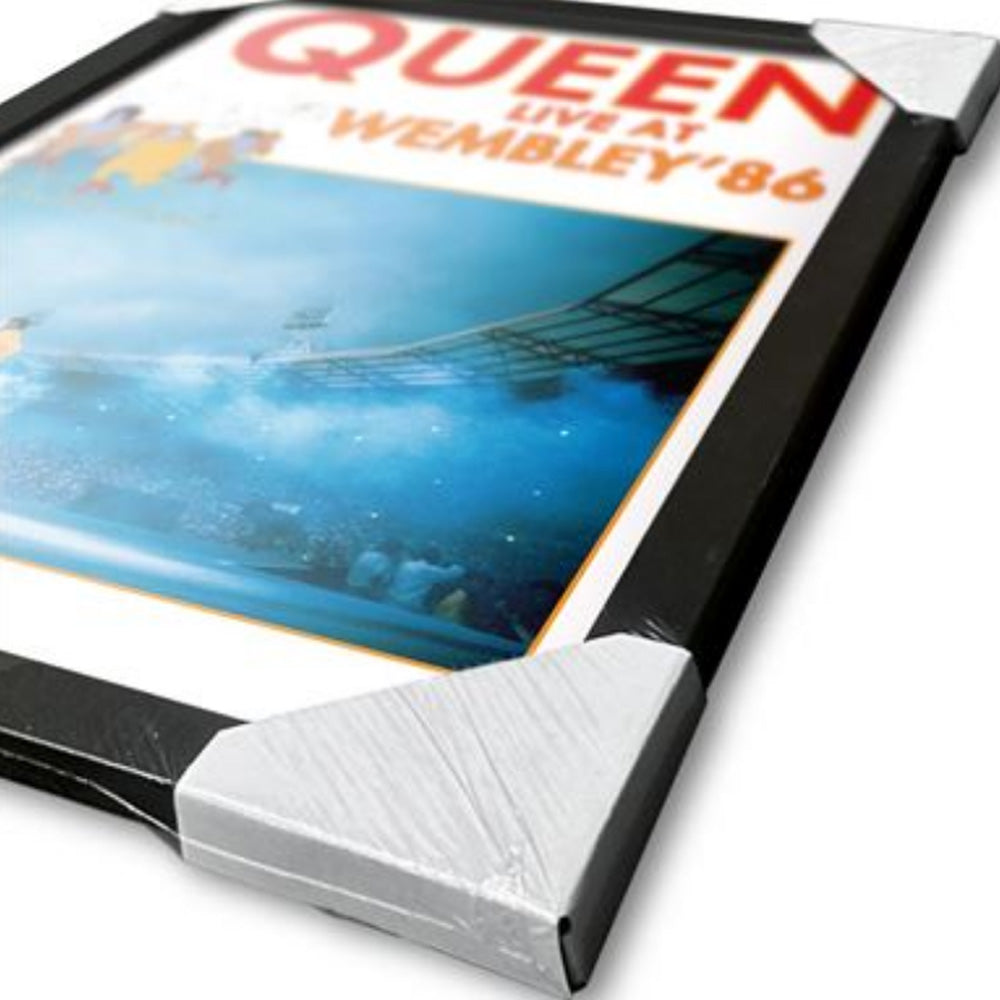 QUEEN クイーン (フレディ 生誕 80年 ) - WEMBLEY / コレクタープリント / インテリア額