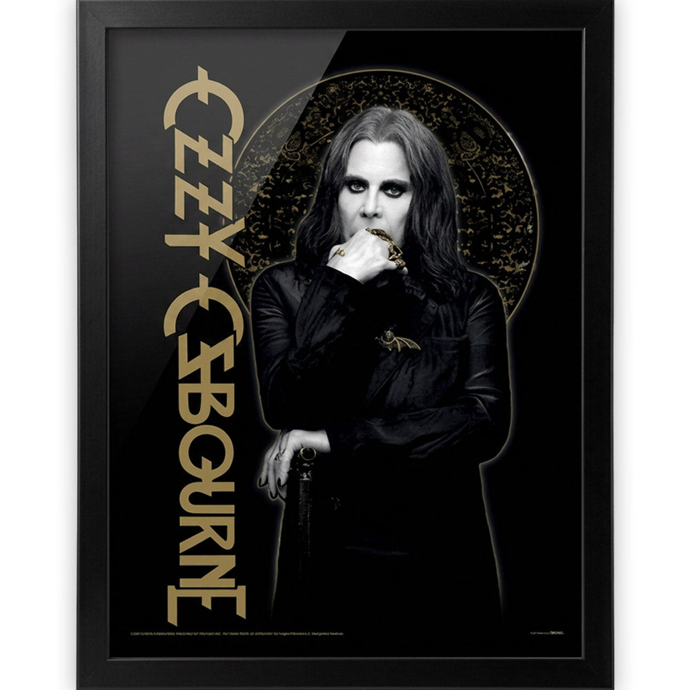 OZZY OSBOURNE - GOLD / コレクタープリント