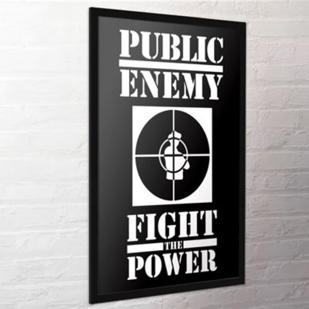 PUBLIC ENEMY パブリックエナミー - FIGHT THE POWER / ポスター