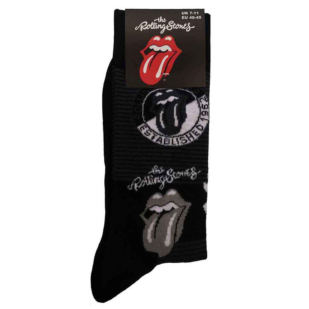 ROLLING STONES ローリングストーンズ (7月 新譜 記念 ) - Mono Logos / ソックス / メンズ