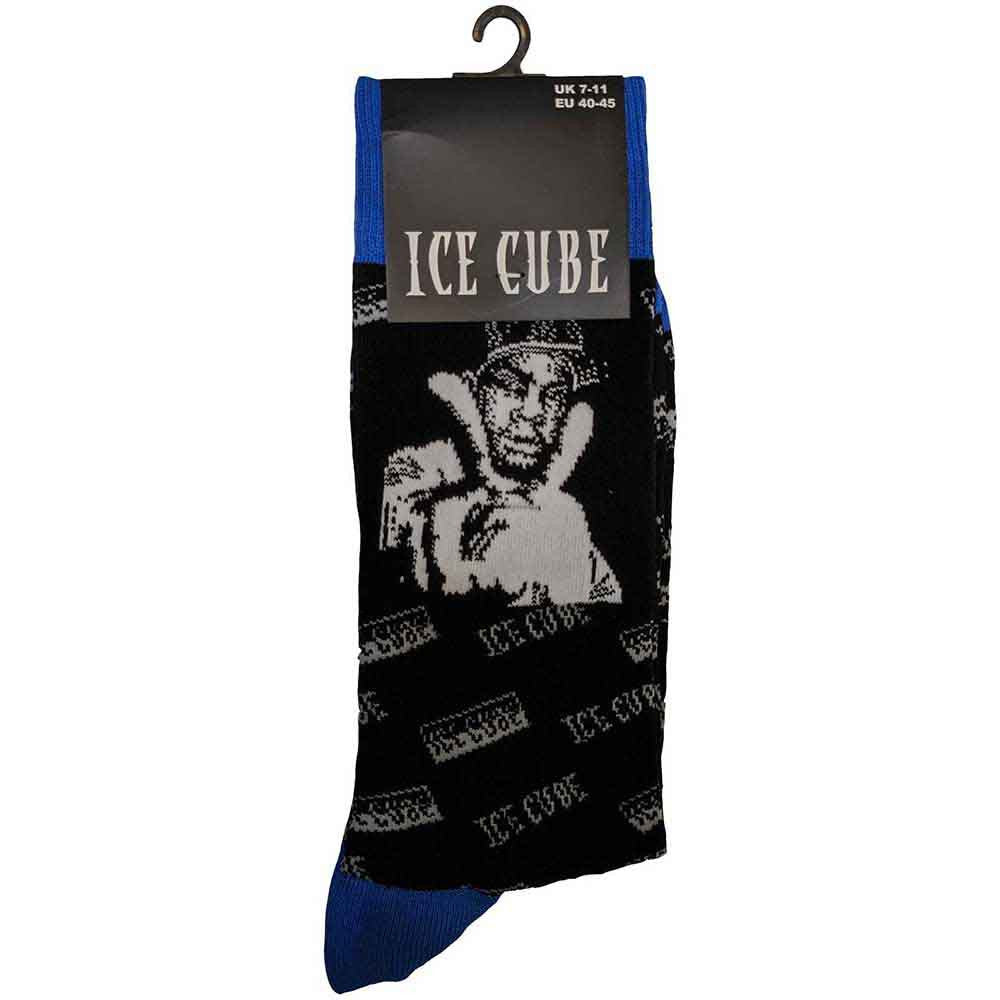 ICE CUBE アイスキューブ - B&W Photo / ソックス / メンズ