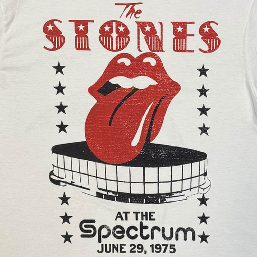 ROLLING STONES ローリングストーンズ - Philadelphia Eagle 1975 / バックプリントあり(復刻ツアーTシリーズ) / Tシャツ / メンズ