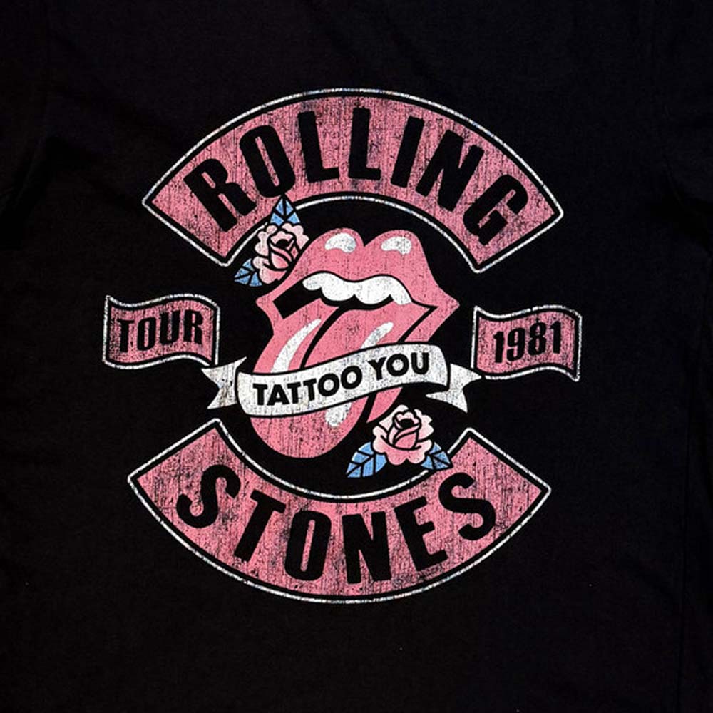 ROLLING STONES ローリングストーンズ - Tour 1981 Tattoo You(復刻ツアーTシリーズ) / Tシャツ / メンズ