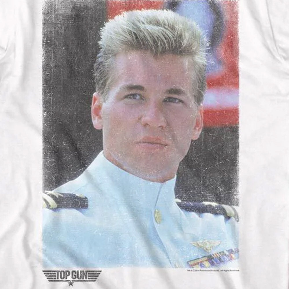 【予約商品】 TOP GUN トップガン (公開 40周年 ) - ICEMAN FADE / 追悼 / Tシャツ / メンズ