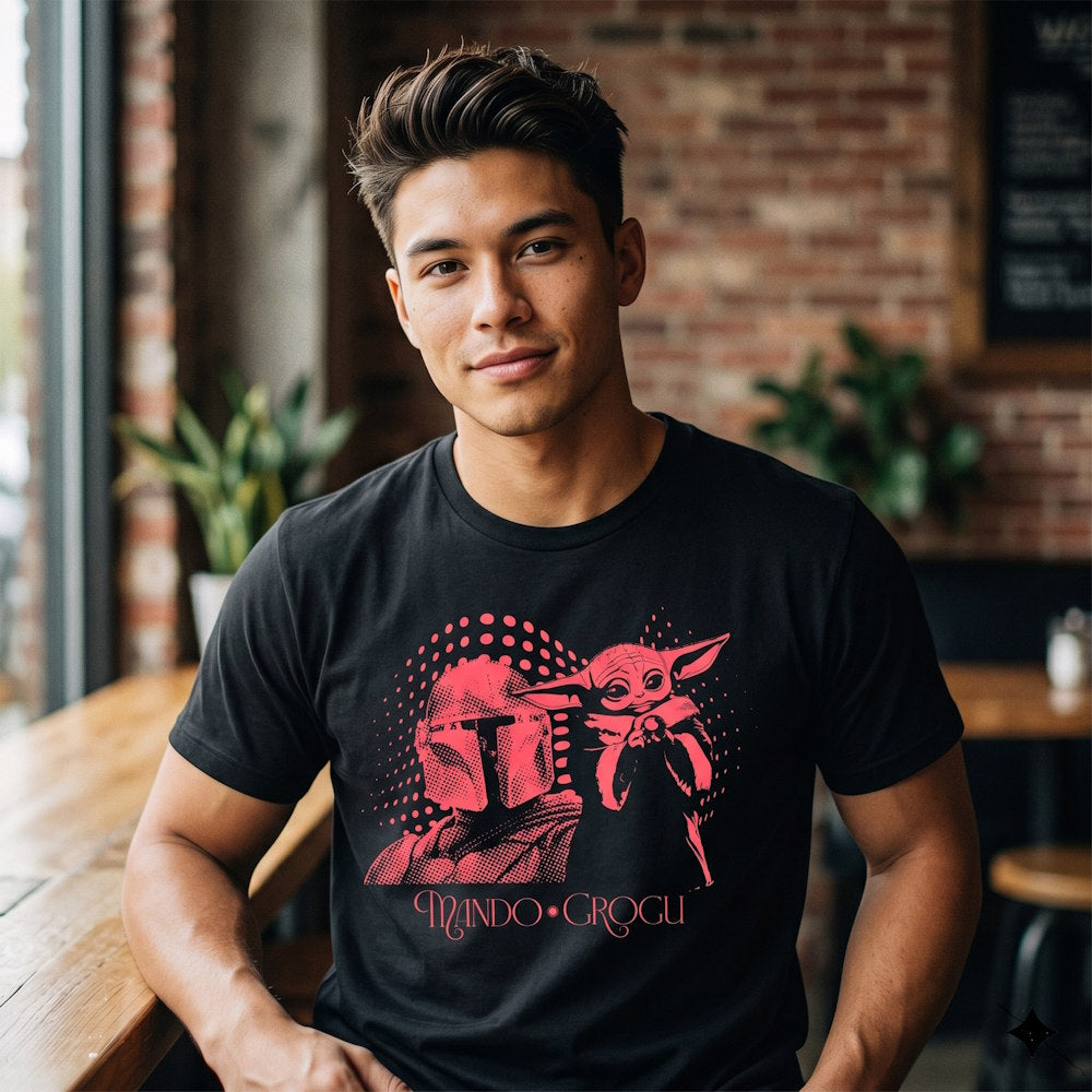 STAR WARS スターウォーズ (マンダロリアン・アンド・グローグー 5月22日 公開 ) - The Mandalorian / Red Dots / Tシャツ / メンズ