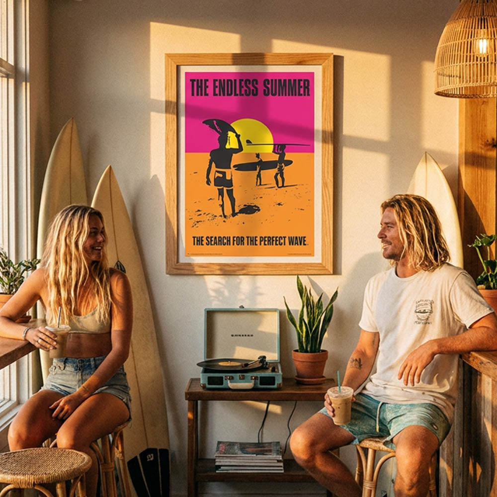 THE ENDLESS SUMMER エンドレスサマー (60周年 ) - The Endless Summer / ミニ / ポスター