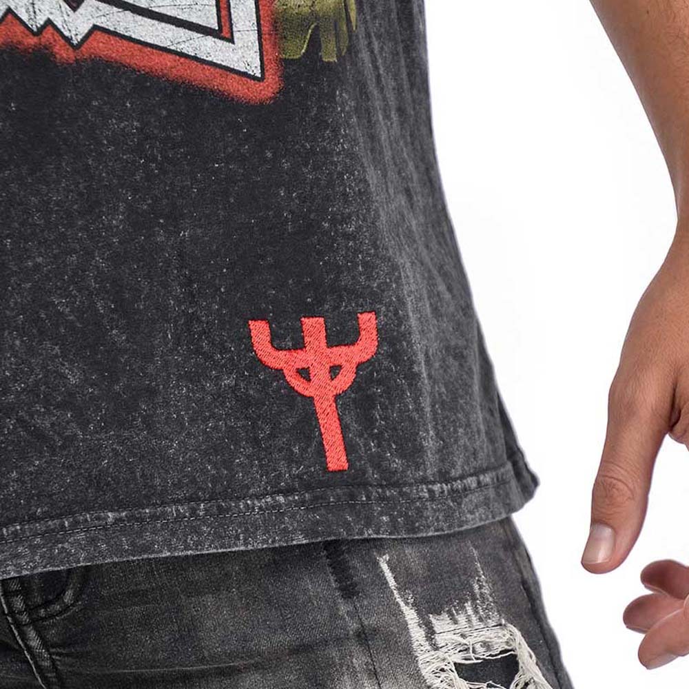 【予約商品】 JUDAS PRIEST ジューダスプリースト - painkiller Rex New Marlite / パッチ加工 / バックプリントあり / Tシャツ / メンズ