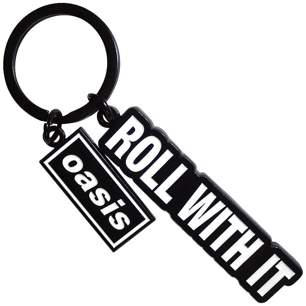 OASIS - (映画「オアシス:ドント・ルック・バック・イン・アンガー」公開 ) - Roll With It Decca Logo Charm / ツアー会場限定