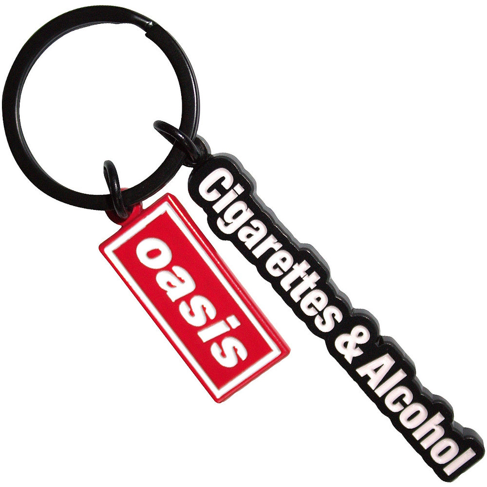 OASIS - (映画「オアシス:ドント・ルック・バック・イン・アンガー」公開 ) - Cigarettes & Alcohol Red Decca Logo Charm / ツアー会場限定