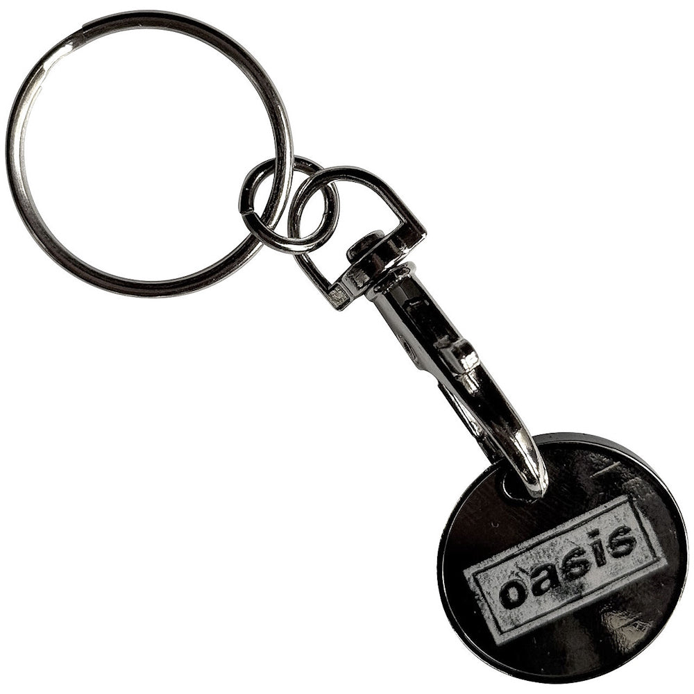 OASIS オアシス (映画「オアシス:ドント・ルック・バック・イン・アンガー」公開 ) - Live '25 / Decca Logo Double-Sided Trolley Coin / ツアー会場限定 / キーホルダー