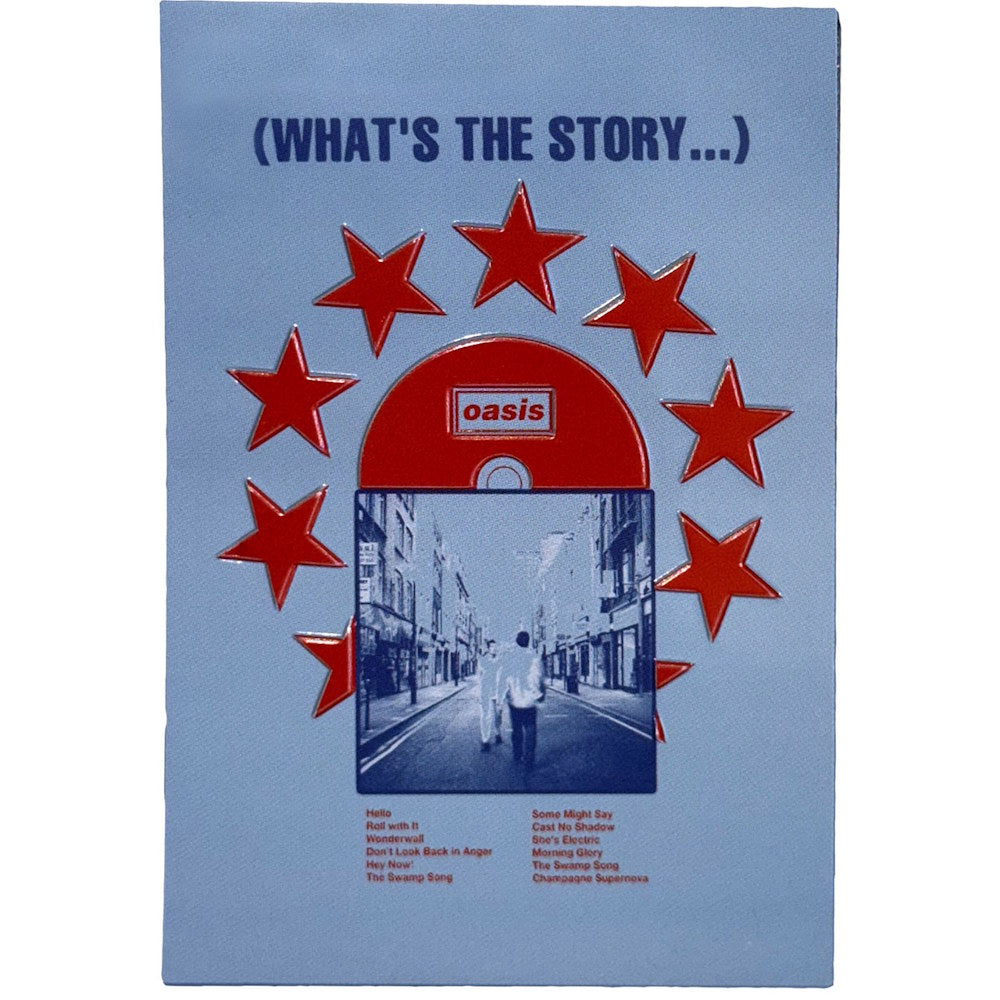 OASIS - (映画「オアシス:ドント・ルック・バック・イン・アンガー」公開 ) - What's The Story CD Blue / ツアー会場限定