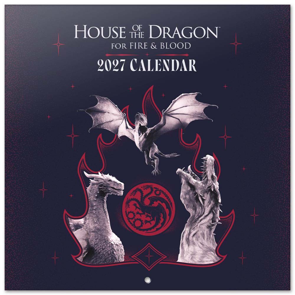 HOUSE OF THE DRAGON - Season 3 2027 Calendar / 壁掛け