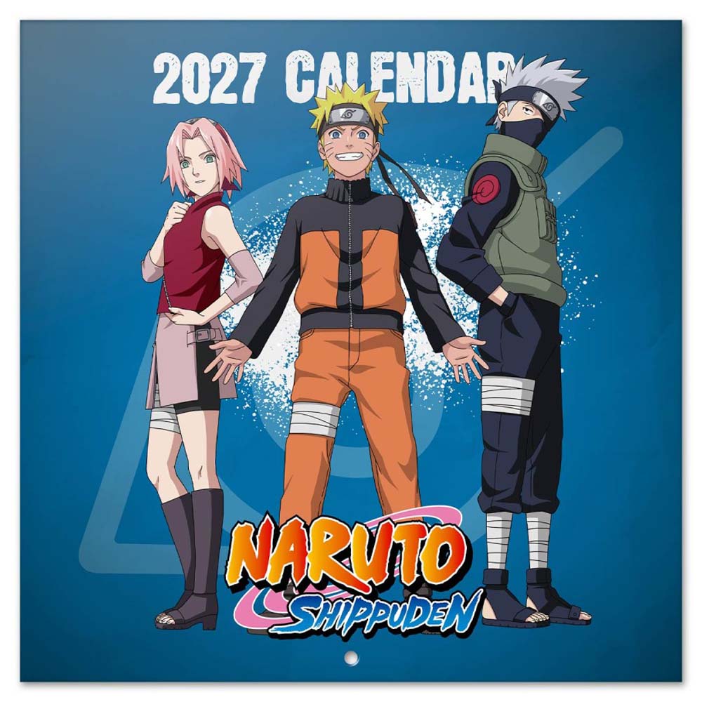 予約商品】 NARUTO ナルト - 2027 Calendar / 壁掛け / カレンダー