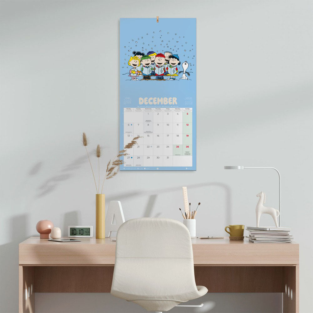 【予約商品】 PEANUTS スヌーピー - 2027 Calendar / 壁掛け / カレンダー・ダイアリー