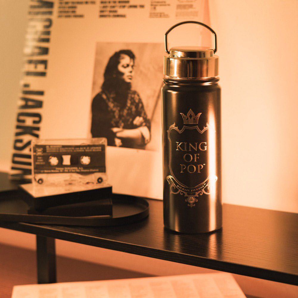 【予約商品】 MICHAEL JACKSON マイケルジャクソン - KING OF POP / メタルボトル / ドリンク用品