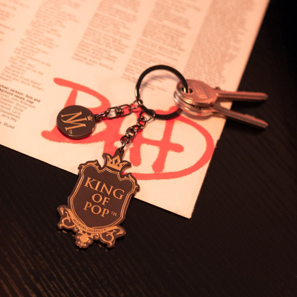 【予約商品】 MICHAEL JACKSON マイケルジャクソン - KING OF POP / キーホルダー