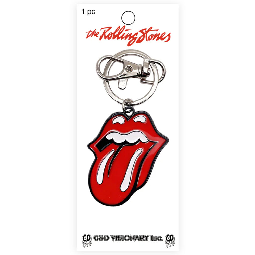 ROLLING STONES ローリングストーンズ - Tongue Logo / キーホルダー