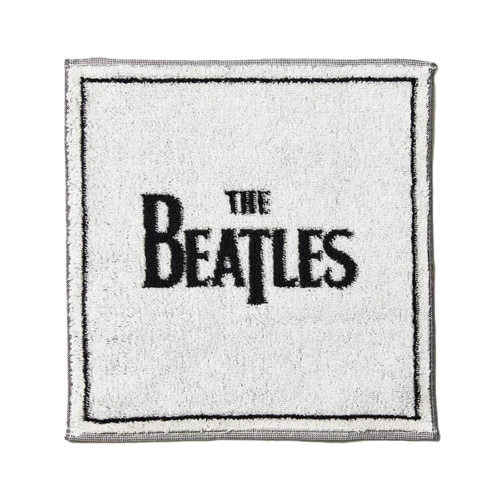 THE BEATLES - (来日 60周年 ) - Logo / タオルハンカチ / White / 60周年記念限定モデル / IKEUCHI ORGANIC(ブランド)