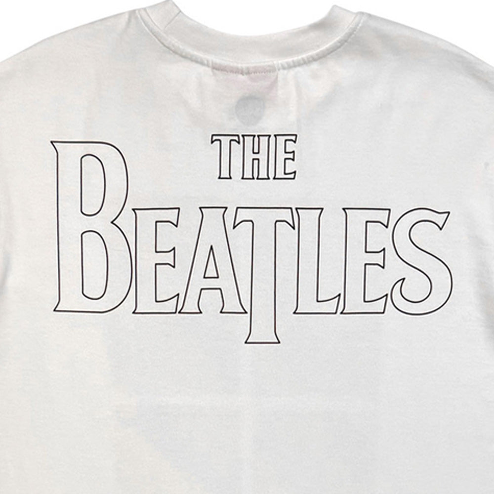 【予約商品】 THE BEATLES ビートルズ (来日 60周年 ) - Four Portrait / バックプリントあり / Stone Wash / Tシャツ / メンズ