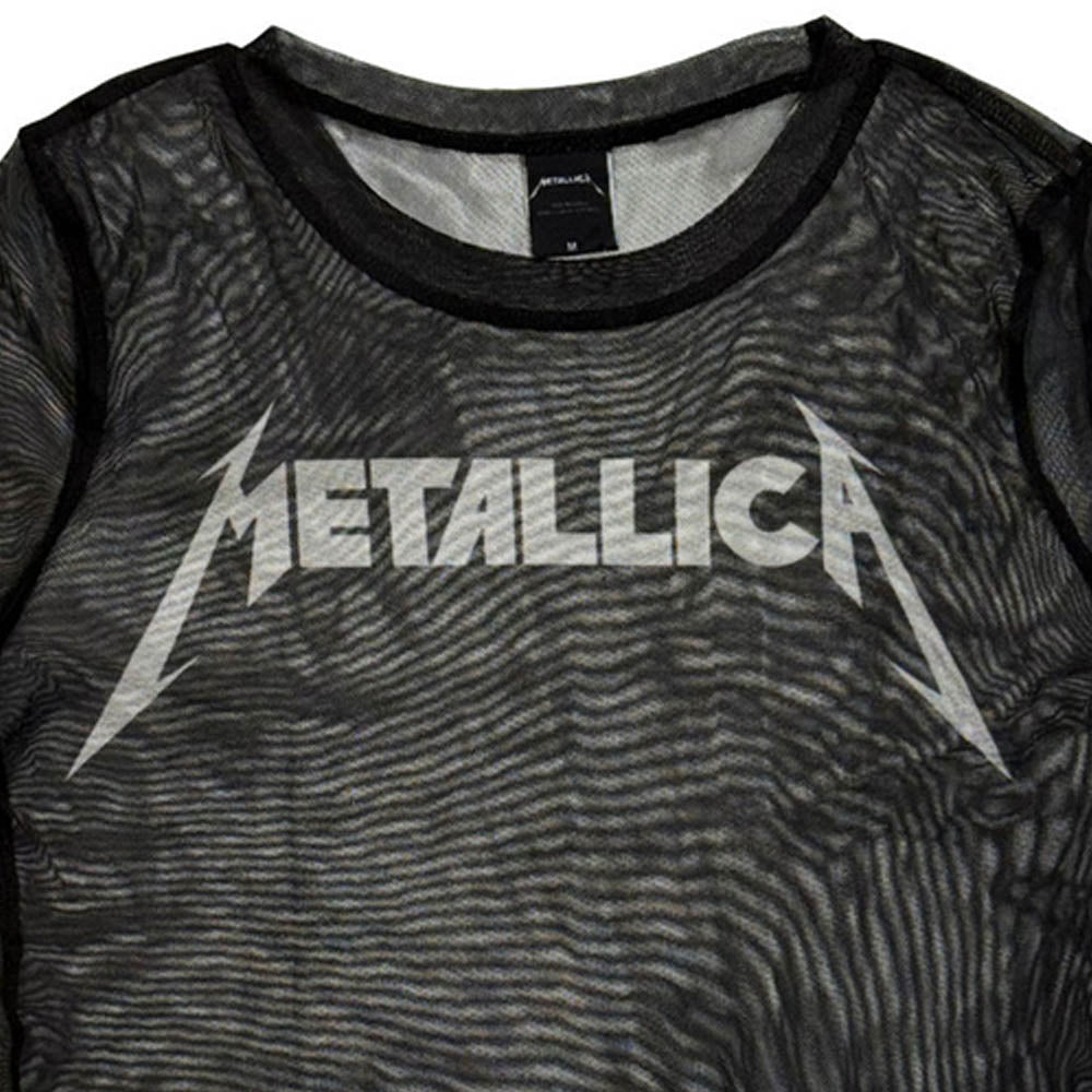 METALLICA メタリカ (結成 45周年 ) - Logo / CROP / トップス / レディース