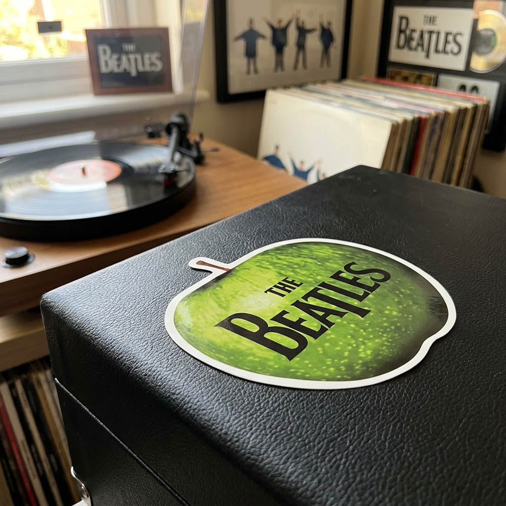 THE BEATLES ビートルズ (来日 60周年 ) - Apple Logo / ステッカー