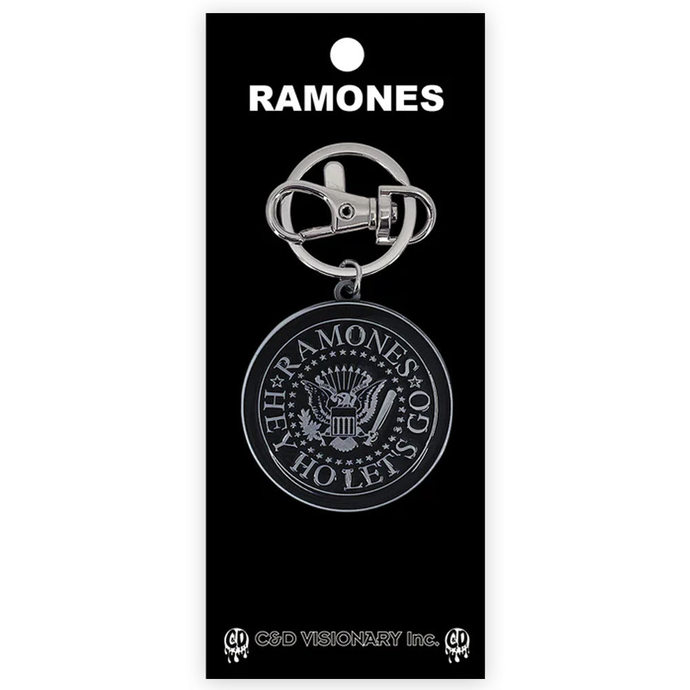 RAMONES ラモーンズ (デビュー 50周年 ) - Hey! Ho! Metal / キーホルダー