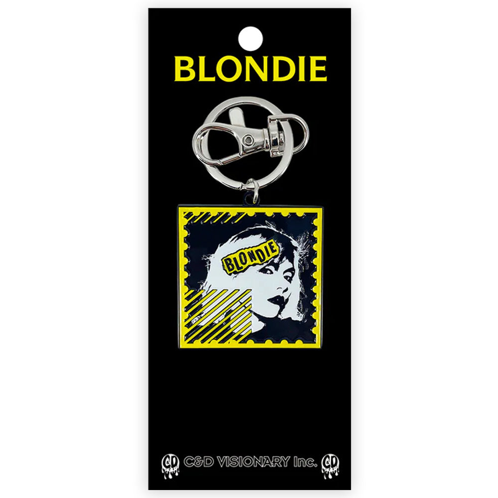 BLONDIE ブロンディ (デビュー 50周年 ) - Stamp Logo / キーホルダー
