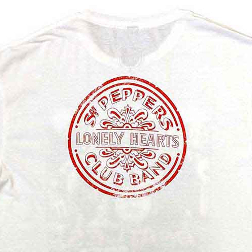 THE BEATLES ビートルズ (来日 60周年 ) - Vintage Sgt Pepper / バックプリントあり / Tシャツ / メンズ