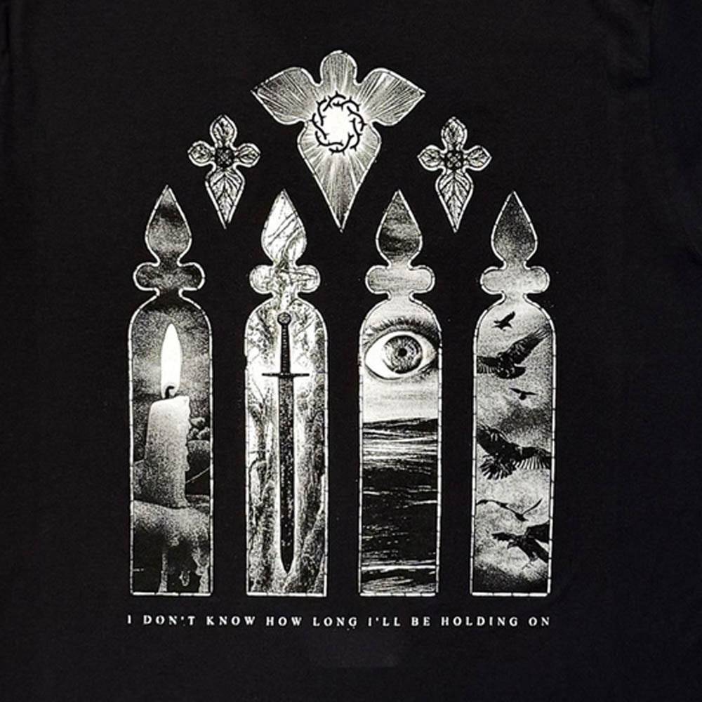 BAD OMENS - Stained Glass / バックプリントあり / カーボンソフト加工 / Tシャツ / メンズ