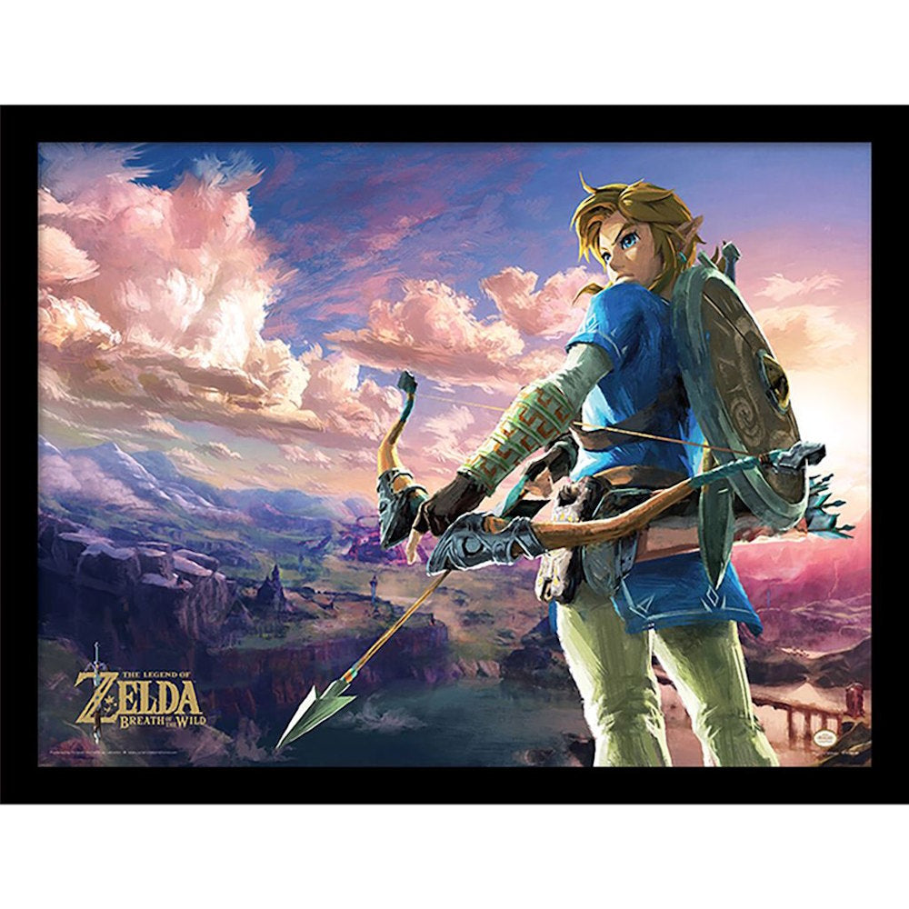 THE LEGEND OF ZELDA - (40周年 ) - ZELDA BREATH OF THE WILD / HYRULE SCENE LANDSCAPE
