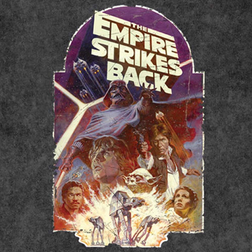 STAR WARS スターウォーズ (マンダロリアン・アンド・グローグー 5月22日 公開 ) - The Empire Strikes Back Explosion / Stone Wash / Tシャツ / メンズ