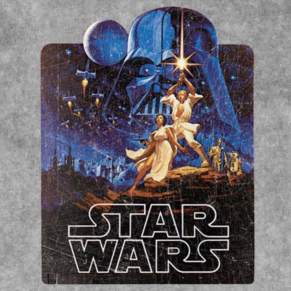 STAR WARS スターウォーズ (マンダロリアン・アンド・グローグー 5月22日 公開 ) - Luke & Leia Pose / Stone Wash / Tシャツ / メンズ