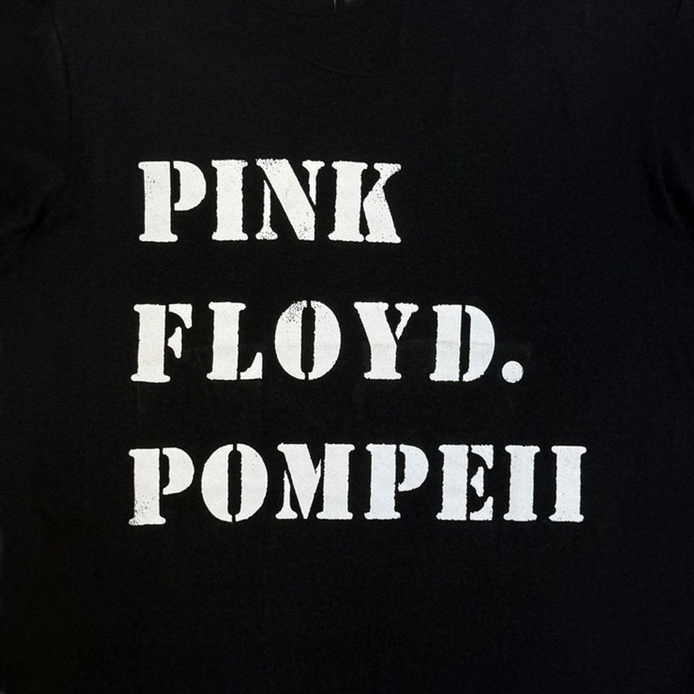 PINK FLOYD ピンクフロイド - Pompeii Stencil / カーボンソフト加工 / Tシャツ / メンズ