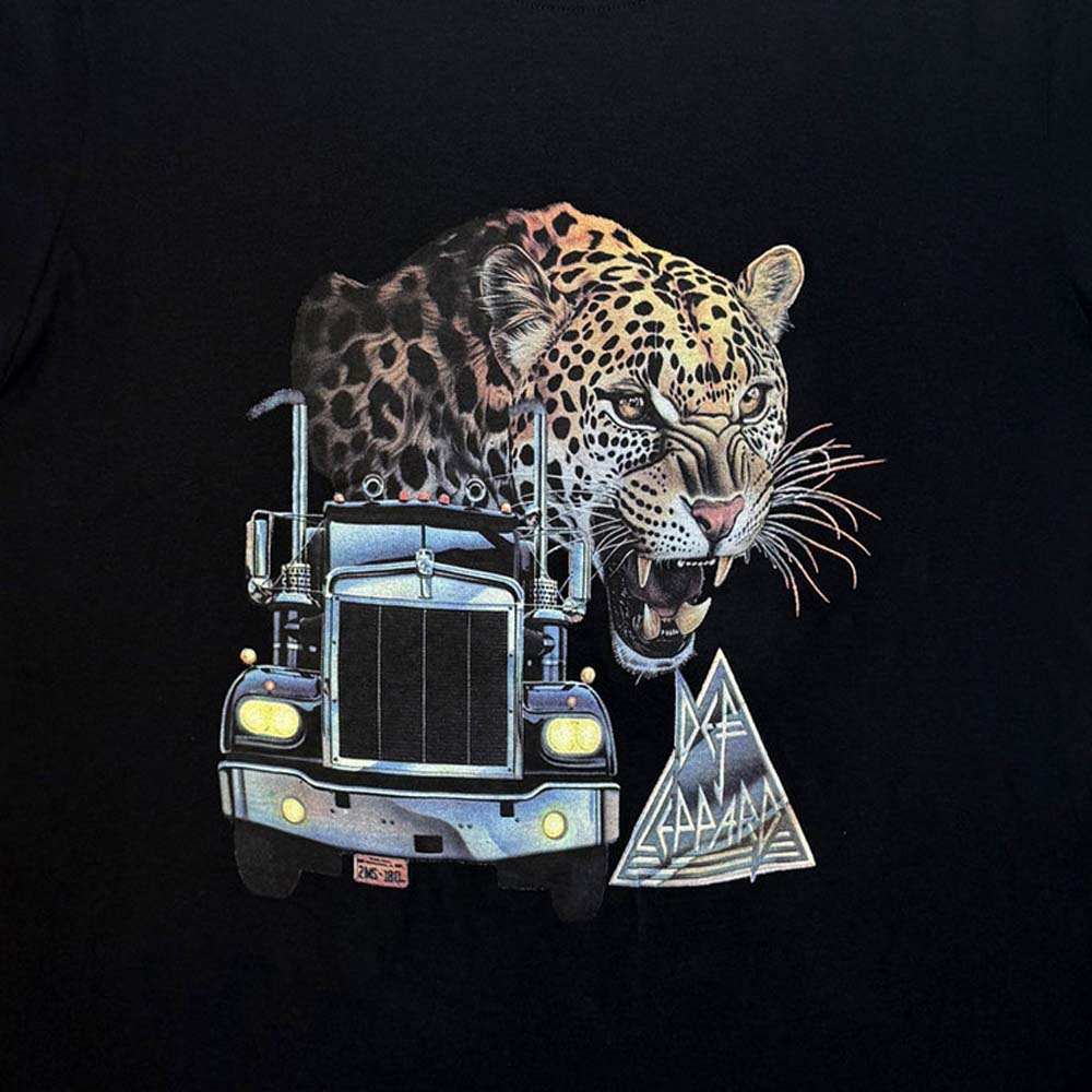 DEF LEPPARD デフレパード - Truck / カーボンソフト加工 / Tシャツ / メンズ