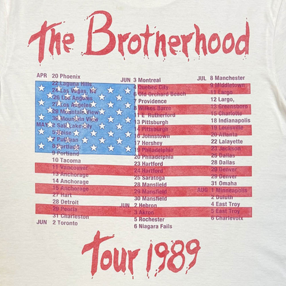BON JOVI ボンジョヴィ - The Brotherhood / バックプリントあり / Tシャツ / メンズ
