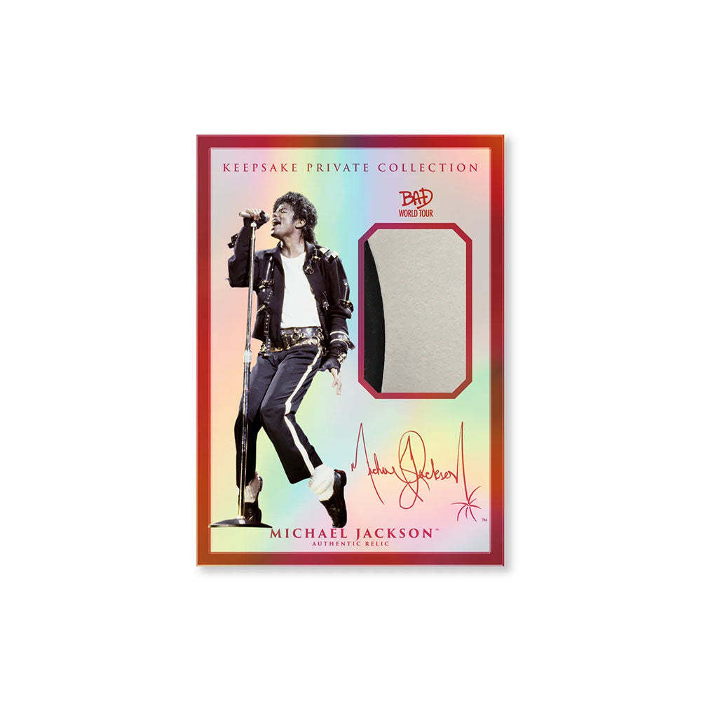 【予約商品】 MICHAEL JACKSON マイケルジャクソン - Bad World Tour|世界限定プレミアムBOX / Holo Breaker Box(2パック入り) / トレーディング・カード