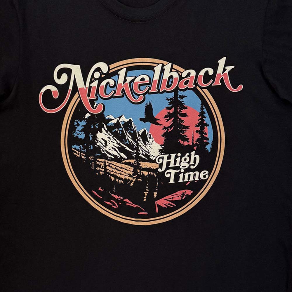 NICKELBACK ニッケルバック - High Time / カーボンソフト加工 / Tシャツ / メンズ