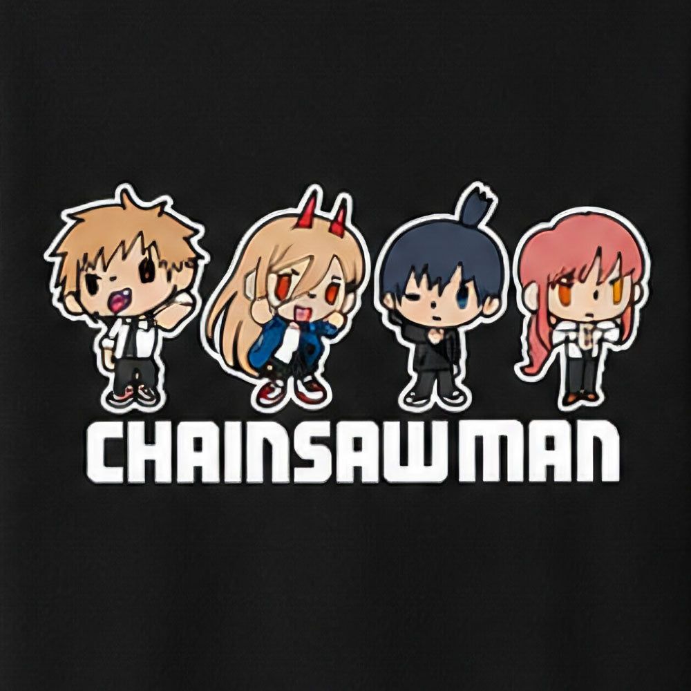 CHAINSAW MAN チェンソーマン - POCHITA, DENJI, MAKIMA, AKI AND POWER SD VERSION / バックプリントあり / Tシャツ / メンズ