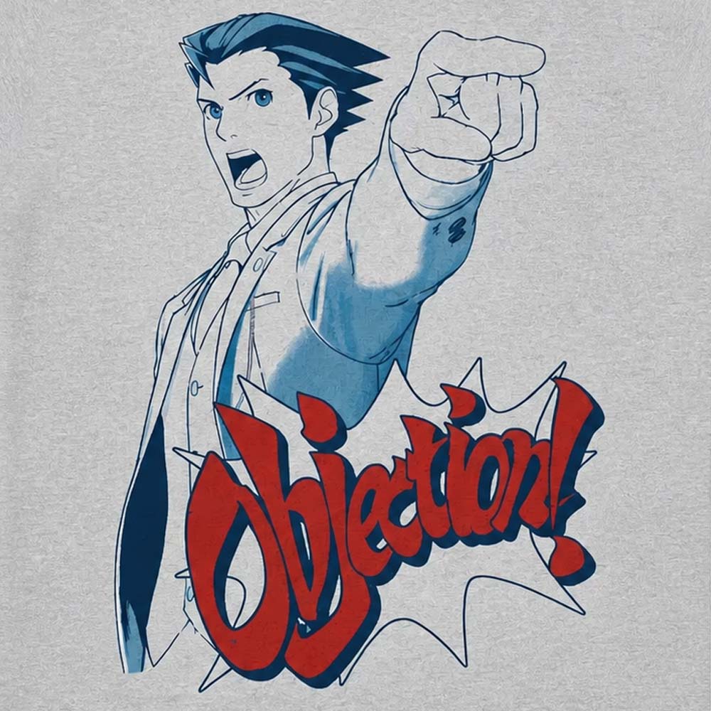 【予約商品】 ACE ATTORNEY 逆転裁判 (25周年 ) - OBJECTION / Tシャツ / メンズ