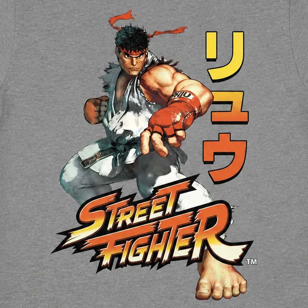 【予約商品】 STREET FIGHTER ストリートファイター - FIGHTER RYU POSE / Tシャツ / メンズ