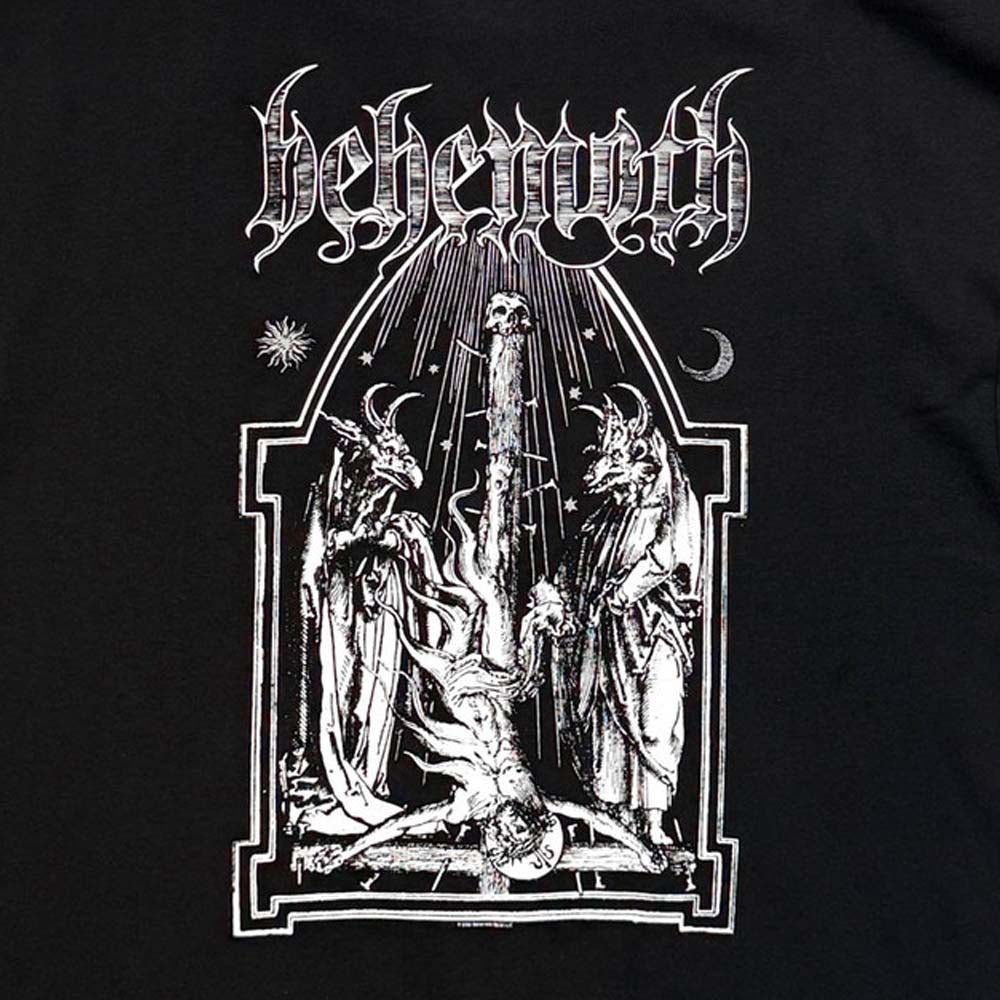 【予約商品】 BEHEMOTH ベヒーモス - Crucified / ジップ / スリーブ&バックプリントあり / パーカー・スウェット / メンズ