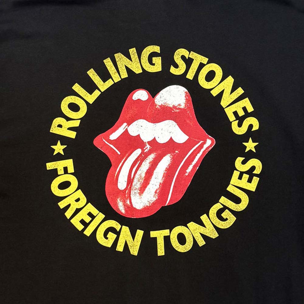 【予約商品】 ROLLING STONES ローリングストーンズ (7月 新譜 記念 ) - Foreign Tongues Circle / ジップ / バックプリントあり / パーカー・スウェット / メンズ