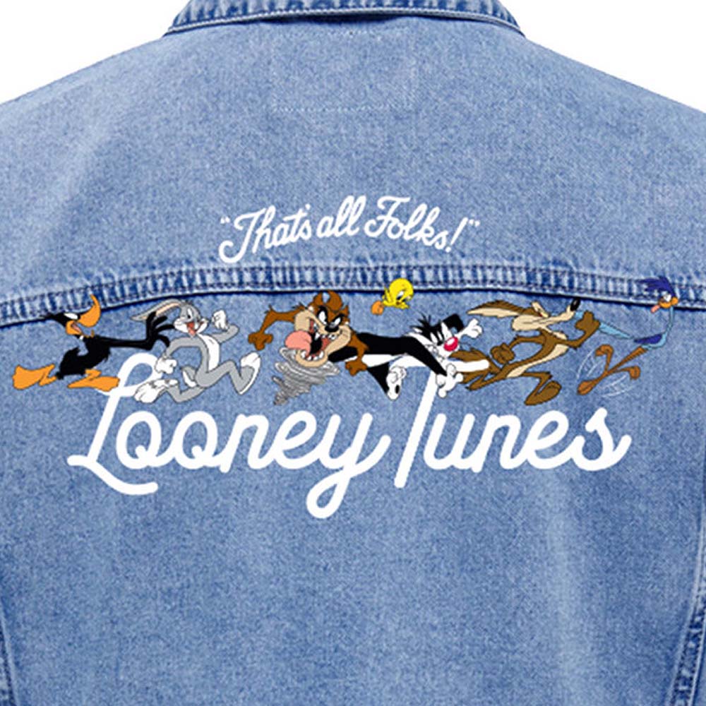 【予約商品】 LOONEY TUNES ルーニーテューンズ - That's All Folks Characters / バックプリントあり / アウター / メンズ