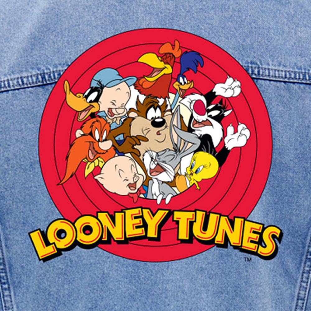 【予約商品】 LOONEY TUNES ルーニーテューンズ - Group Bullseye Washed / バックプリントあり / アウター / メンズ