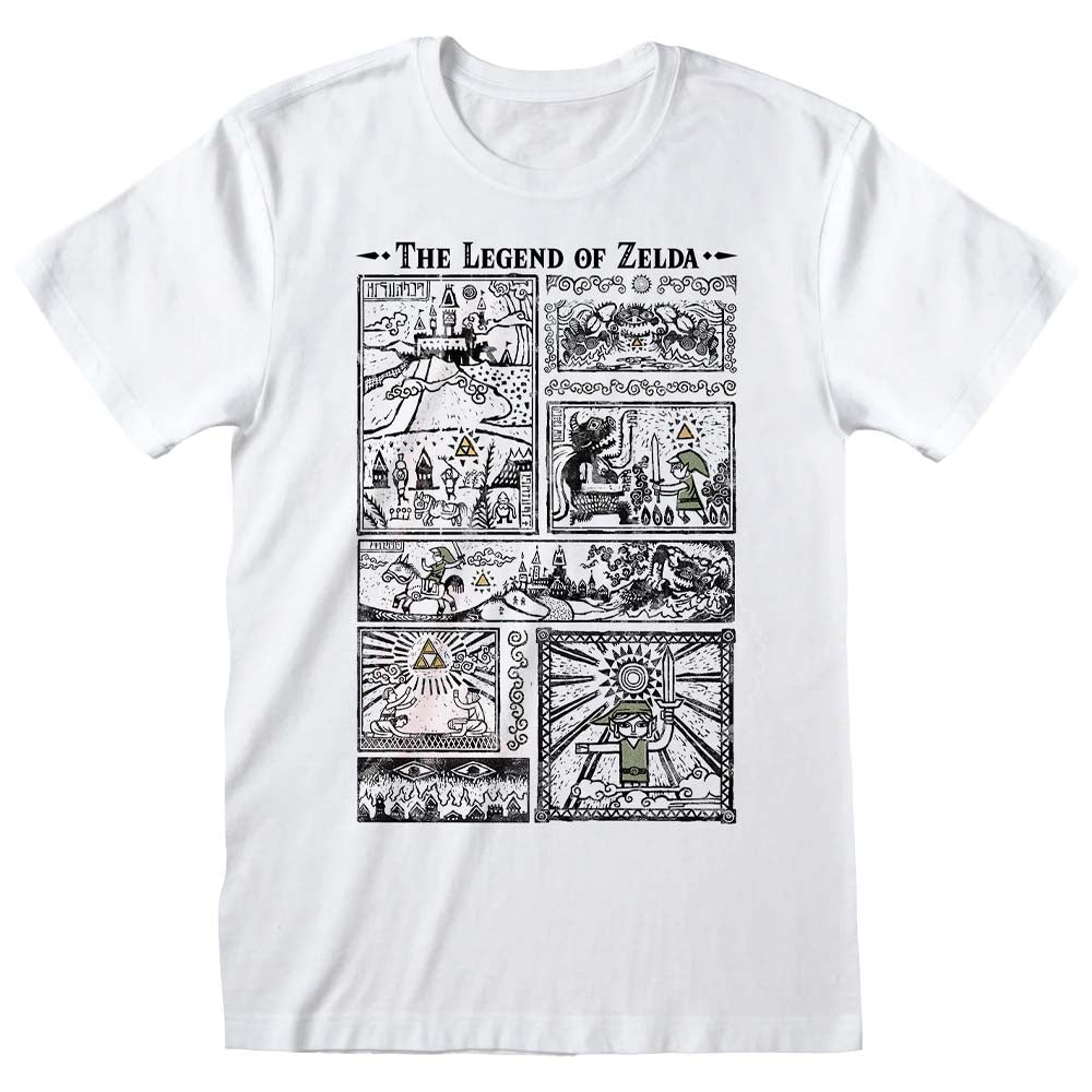 THE LEGEND OF ZELDA ゼルダの伝説 (40周年 ) - Drawings / Tシャツ