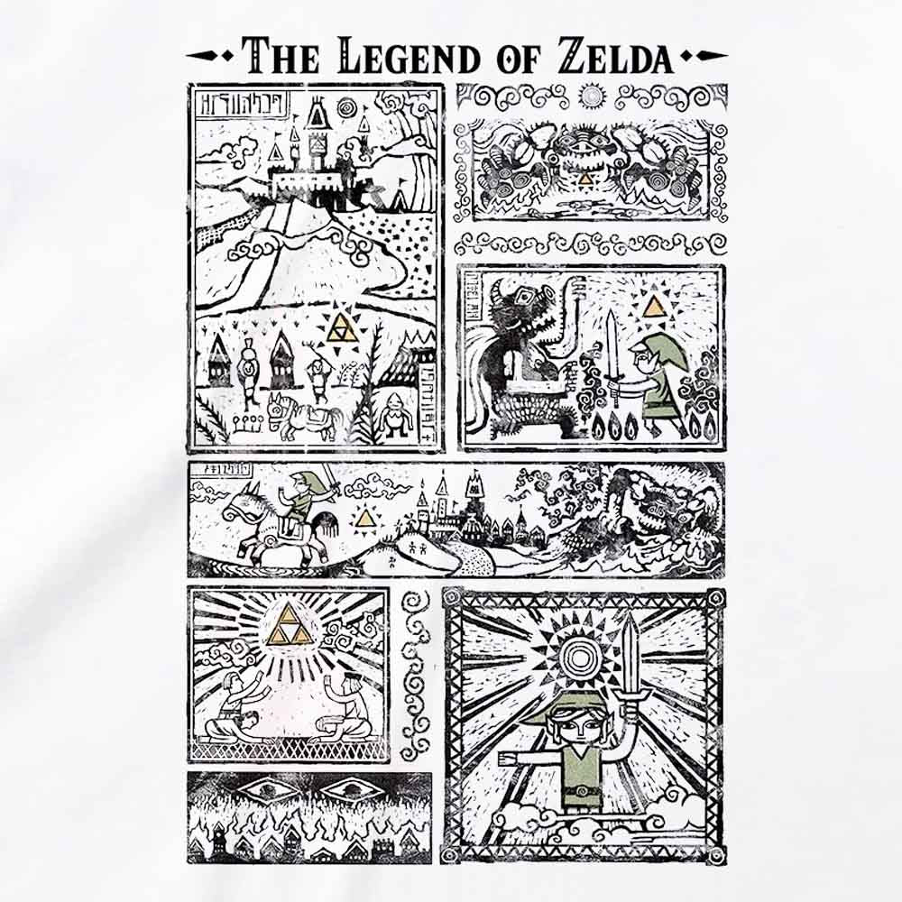 THE LEGEND OF ZELDA ゼルダの伝説 (40周年 ) - Drawings / Tシャツ / メンズ