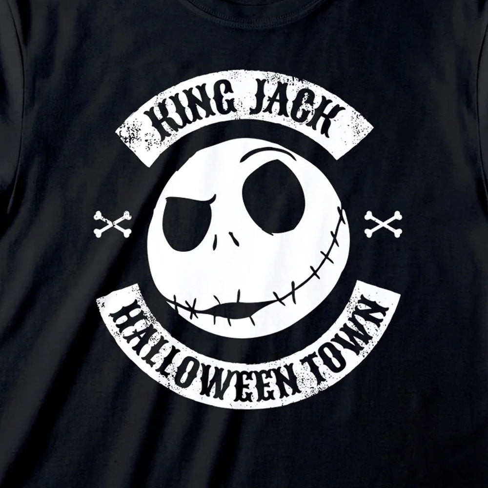 NIGHTMARE BEFORE CHRISTMAS ナイトメアー・ビフォア・クリスマス - King Jack Crest / Tシャツ / メンズ