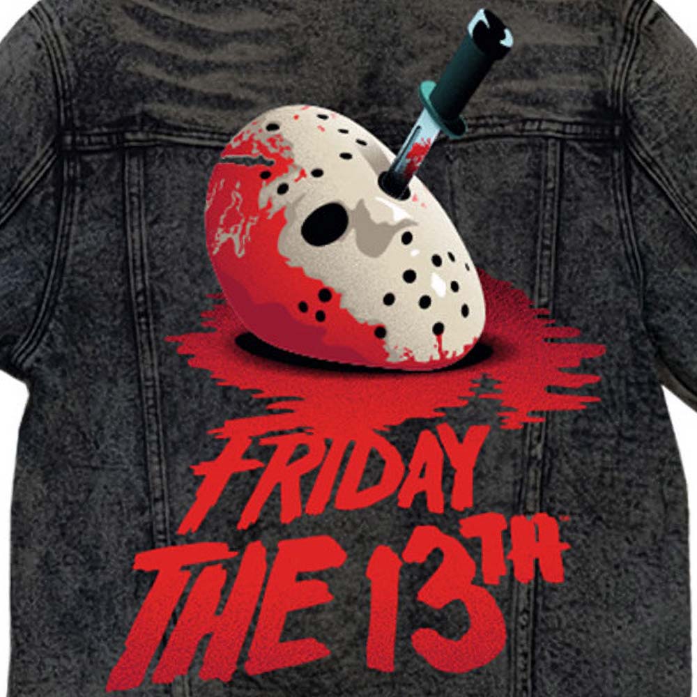 【予約商品】 FRIDAY THE 13TH 13日の金曜日 - Jason Mask Washed / バックプリントあり / アウター / メンズ