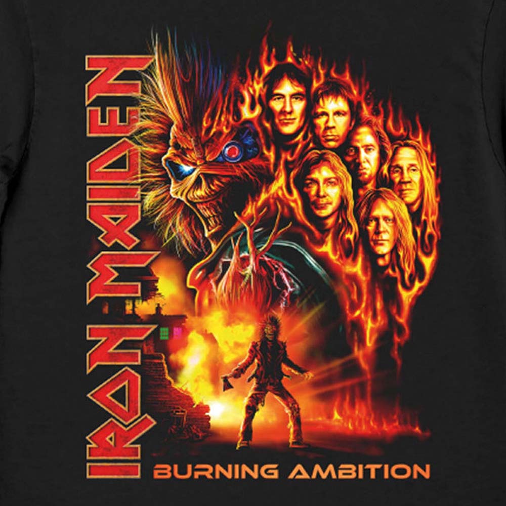 IRON MAIDEN アイアンメイデン (11月 来日 記念 ) - Burning Ambition / Tシャツ / メンズ